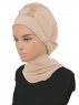 Carmen - Hijab Pratique Beige - Ayse Turban