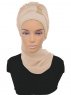 Carmen - Hijab Pratique Beige - Ayse Turban