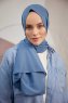 Silky Plain - Hijab Bleu