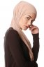 Derya - Hijab Pratique Chiffon Beige