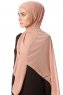 Derya - Hijab Pratique Chiffon Vieux Rose