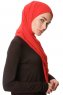 Derya - Hijab Pratique Chiffon Framboise