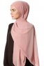 Derya - Hijab Pratique Chiffon Saumon