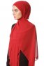 Derya - Hijab Pratique Chiffon Burgundy