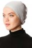 Dilara - Bonnet Gris Clair - Ecardin