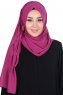 Disa - Hijab Chiffon Pratique Fuchsia