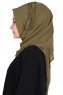 Disa - Hijab Chiffon Pratique Kaki