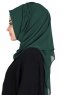 Disa - Hijab Chiffon Pratique Vert Foncé