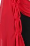 Disa - Hijab Chiffon Pratique Rouge