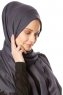 Ece - Hijab Pashmina Anthracite
