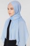 Ece Ljusblå Pashmina Hijab Sjal Halsduk 400053b