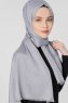 Ece Ljusgrå Pashmina Hijab Sjal Halsduk 400057c