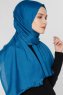 Ece Petrolblå Pashmina Hijab Sjal Halsduk 400035cc