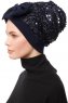 Enfleda - Turban Bleu Marin