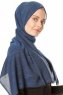 Esana - Hijab Bleu Marin - Madame Polo