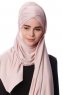 Eslem - Hijab Pile Jersey Vieux Rose - Ecardin
