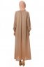 Esra - Robe Taupe - Miss Halima