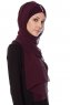 Evren - Chiffon Hijab Prune