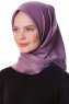 Eylul - Hijab Rayon Carré Violet