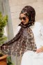 Gizala - Hijab à Motifs Léopard - Sal Evi
