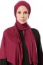 Hande - Hijab En Coton Cherry - Gülsoy