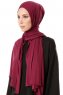 Hande - Hijab En Coton Cherry - Gülsoy