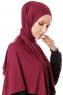 Hande - Hijab En Coton Cherry - Gülsoy