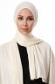 Hande - Hijab En Coton Crème - Gülsoy