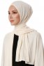 Hande - Hijab En Coton Crème - Gülsoy