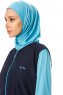 Hatice - Burkini Bleu Marin Sombre - Seamay