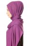 Hazal - Hijab Crepe Violet - Ecardin