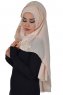 Helena - Hijab Pratique Beige - Ayse Turban