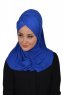 Hilda - Hijab En Coton Bleu