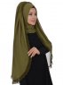 Ida Khaki Praktisk Hijab Ayse Turban 328504cc