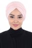 Jill - Turban En Coton Vieux Rose - Ayse Turban
