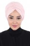Jill - Turban En Coton Vieux Rose - Ayse Turban