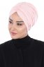 Jill - Turban En Coton Vieux Rose - Ayse Turban