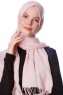 Kadri - Hijab Vieux Rose Avec Des Perles - Özsoy