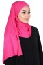 Kaisa - Hijab Coton Pratique Fuchsia