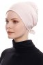 Kiraz - Bonnet XXL Coton Vieux Rose - Ecardin