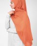 Koi Orange Viskos Jersey Hijab 5VA73d