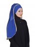 Louise - Hijab Pratique Bleu - Ayse Turban