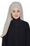 Louise - Hijab Pratique Taupe - Ayse Turban