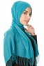 Lunara - Hijab Bleu Pétrole - Özsoy