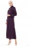 Lylah - Abaya Violet - Miss Cazibe