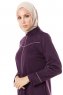 Lylah - Abaya Violet - Miss Cazibe