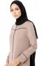 Lylah - Abaya Taupe - Miss Cazibe