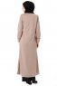 Lylah - Abaya Taupe - Miss Cazibe