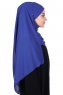 Malin - Hijab Chiffon Pratique Bleu