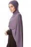 Melek - Hijab Jersey Premium Violet Foncé - Ecardin